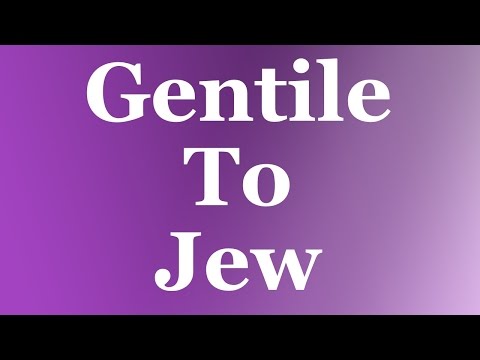 Can Gentiles Become Jews?