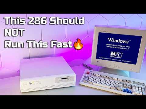 Commodore 286 Multimedia PC Extreme overclock