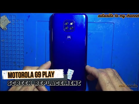MOTOROLA G9 PLAY - E7 PLUS - LCD SCREEN REPLACEMENT - CHANGE DISPLAY