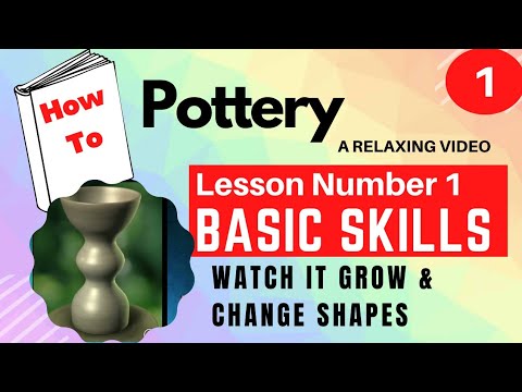 How To : Pottery : Clay Modeling : Basic Skills : Easy Techniques : Lesson 1