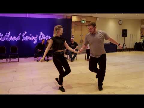 James Bartlett & Lauren Jones - 1st place Strictly Open Finals - Midland Swing Open 2022
