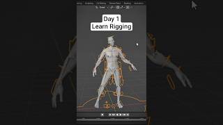 Rig Any 3D Character in Blender in 60 Seconds 🫵🙂‍↔️