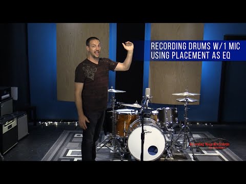 Recording Drums with 1 Microphone