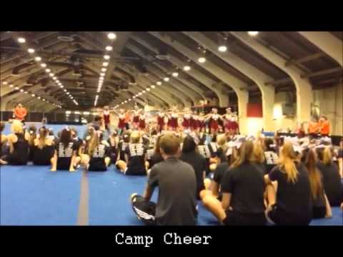 El Modena High School Varsity Cheerleading: TSC Cheer Camp Performance 2013-2014