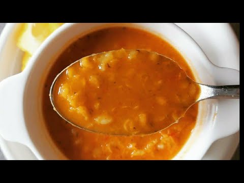 #nefisyemektarifleri #ezogelin Binlerce kişinin defterine eklediği LOKANTA USULÜ EZOGELİN ÇORBASİ