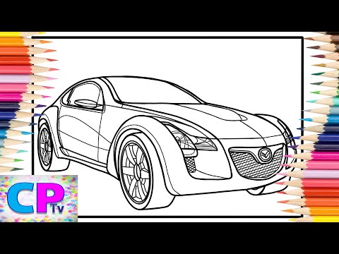 Mazda Kabura Coloring Pages/Cars Coloring Pages/Jim Yosef - Arrow/Jim Yosef - Firefly [NCS Release]