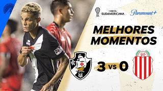 VASCO 3 X 0 BARRACAS CENTRAL - CONMEBOL SULAMERICANA 2026 | Paramount+ Brasil
