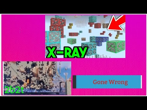 Unbelievable X-Ray Hack on 2b2t Anarchy Server ft. @FitMC