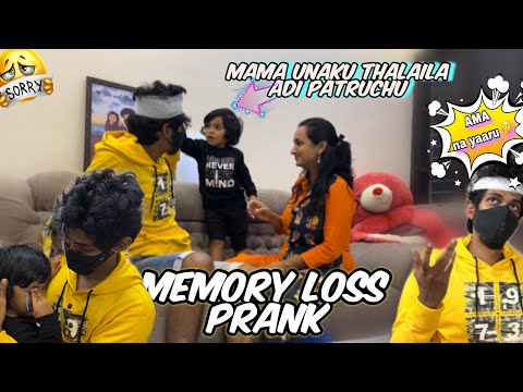 Memory loss prank 😂🤯with saanu gone wrong ❌போதும் டா sami🫡