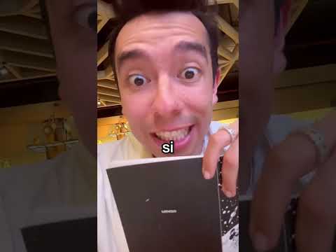 Porque deberías llevar una libreta a un restaurante 5 estrellas