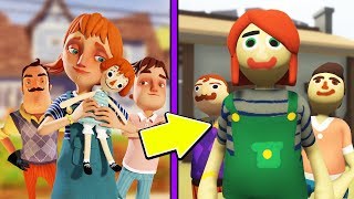 PLAYING AS THE NEIGHBOR'S DAUGHTER! (Mya is here!) | Human Fall Flat Gameplay