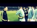 Yaya Toure hugging Messi & dancing with Alves before match | Barcelona vs Man City - 2nd leg 2014