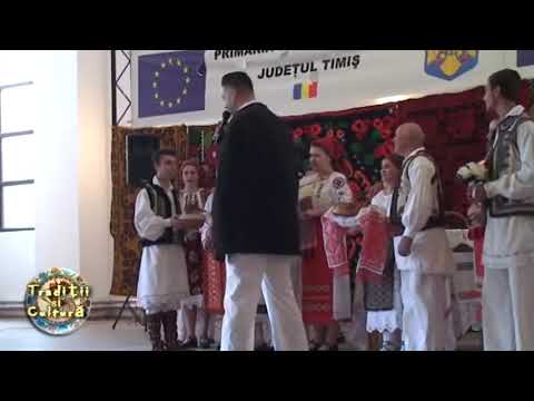 Fragment din obicei de nunta din Faget,Timis-Ansamblul Fageteana