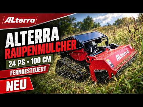 Ferngesteuerter Raupenmulcher 24 PS 100 cm, 18 kW | Alterra