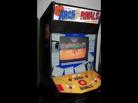 Mame Arcade Game Showcase Episode 3 (1989 Midway Arch Rivals)