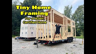 Tiny Home Build - Part 4: Framing for NOAH Certification