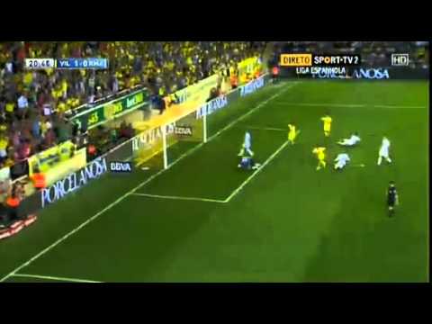 Goal Cani - Villarreal 1-0 Real Madrid - 14.09.13 - Goal Cani