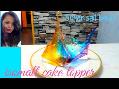 SUGAR SAIL CAKE TOPPER | Janeth's Homebakes