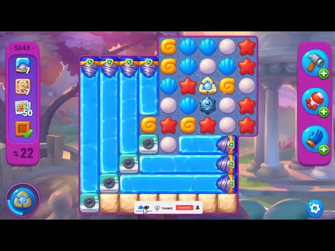 Fishdom lvl 5841-5849 👀 Can you beat this puzzle level?🔥Gameplay #536
