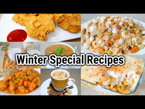 7 Most Favorite Winter Special Recipes By Tasty Food With Maria ❤