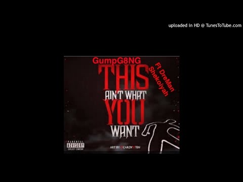 GumpG8ng Ft DreMan & Shekoiyah - This AInt What You Want