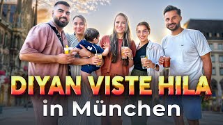 Diyan Visit Hila & Massi in München Tasting Juicy Strawberries | دیدار دیان با هیله و مسیح در مونشن