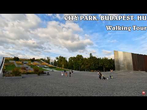 City Park, Budapest, Hungary Walking Tour 4K60fps