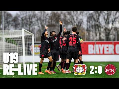 Bayer 04 Leverkusen U19 🆚 1. FC Nürnberg U19 | DFB-Nachwuchsliga, 3. Spieltag (re-live)