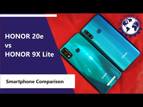 Honor 20e vs Honor 9X Lite - Honor Smartphone Comparison
