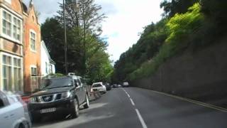 preview picture of video 'Driving Along Wells Road A449, Great Malvern, Worcestershire, UK 30th August 2010'
