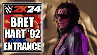 WWE 2K24 Bret “Hit Man” Hart ’92 Entrance Ci