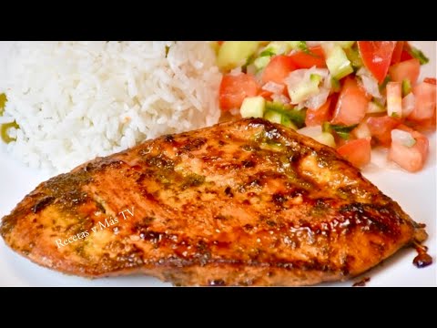 Pechugas de Pollo marinadas de una manera rica y diferente