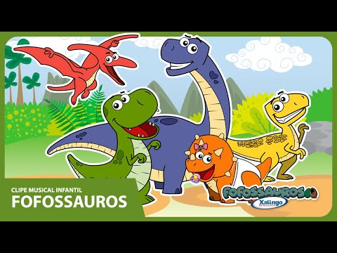 Capa de Desenho Animado Fofossauros