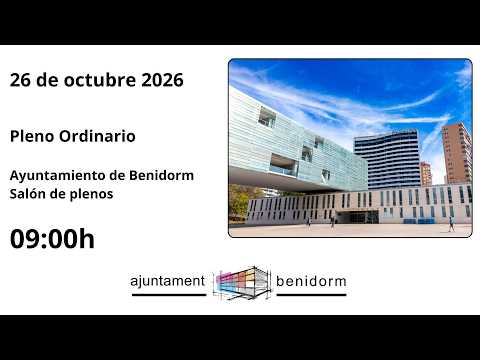 Video - Pleno Ordinario nº 17/2026