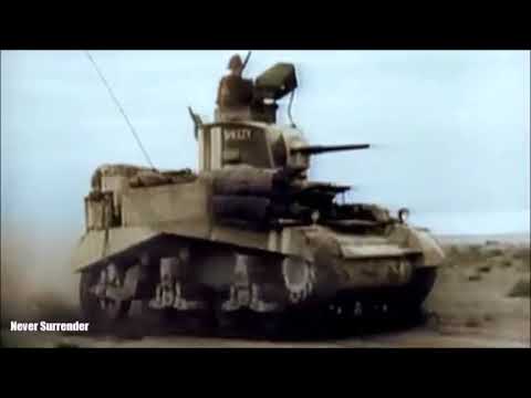 British 8th Army | North Africa | Footage | Colour |