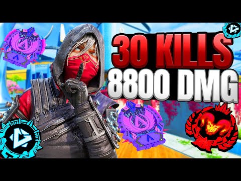 High Skill Wraith Ranked Gameplay - Apex Legends