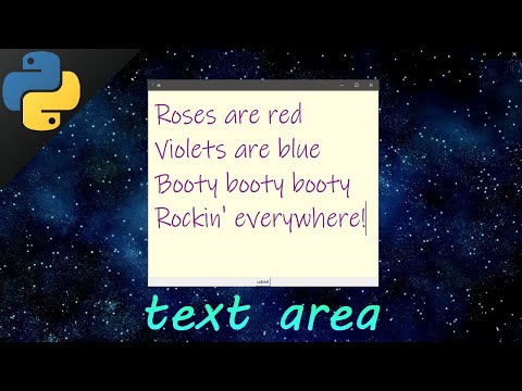 Tkinter Text Widget In Python