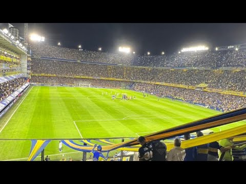 "Boca 1 - Lanús 1 | Nosotro alentamos ponga huevo que ganamos / explota (la 12 desde adentro)" Barra: La 12 • Club: Boca Juniors