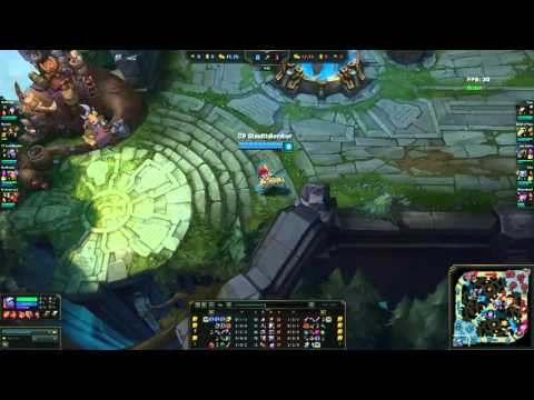 LoL: Sneaky Tristana vs Kog'Maw ADC SEASON2016 Feb 2016