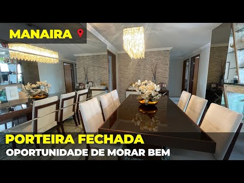 OPORTUNIDADE -  Apartamento porteira fechada no Manaira -  #PARAÍBA