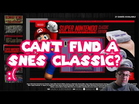 Can't Find A SNES Classic Edition? Options! SNES Classic RetroPie Edition!