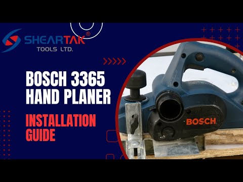 Ultimate Guide: Installing a Spiral Cutterhead on Bosch 3365 Planer - Sheartak