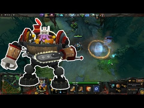 Dota 2 Gameplay #56: Timbersaw, Offlane (German)