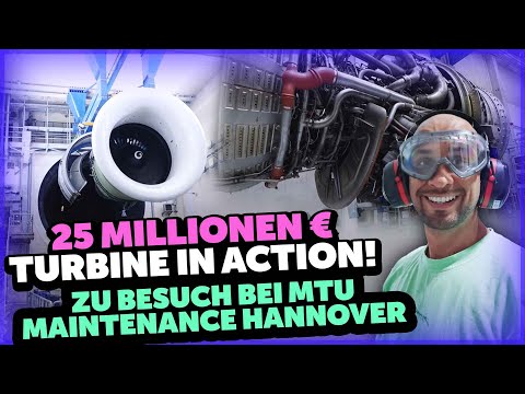 JP Performance - 25.000.000€ Turbine in Action! Besuch bei MTU Maintenance Hannover
