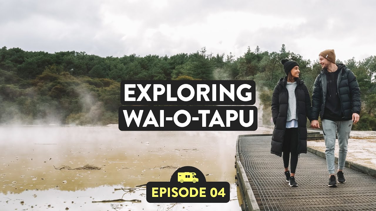 A duo embarks on a visit to Waiotapu Thermal Wonderland.