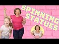 Preschool Music And Movement Spinning Statues Movement Activity For Kids