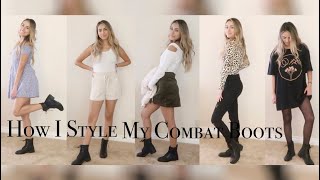 How I Style My Combat Boots