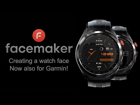 Facemaker is A watchface designer for Huawei Amazfit Garmin and Android