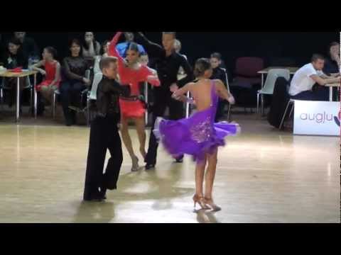 LČ LA 2012 Junior II Janis Beikmanis - Annija Pivina 1.4fin pasodoble