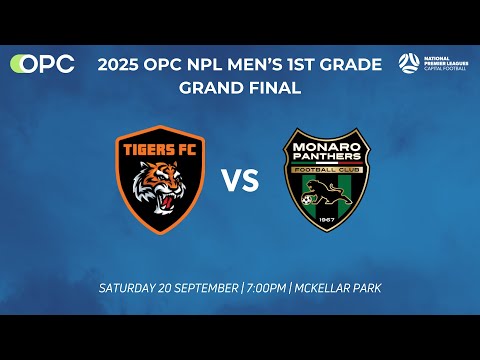 Capital Football OPC NPL Men's 1st Grade Grand Final - Tigers FC vs Monaro Panthers